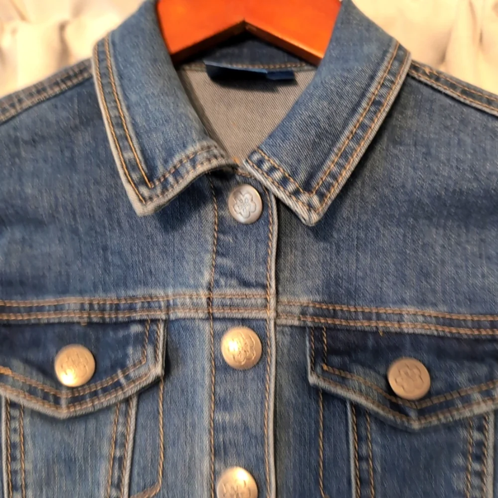 Disney Encanto‎ Decorative Design Denim Jeans Jackets Kids Size 6/6x